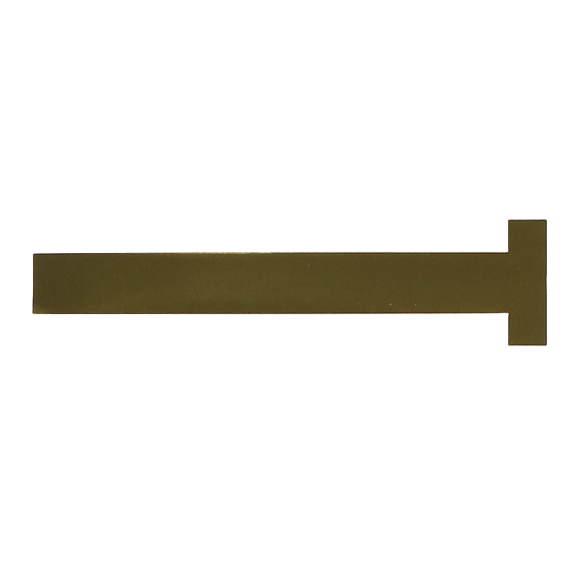 T-Bands, Straight, Brass, Large, 100/Pk, MA504 thumbnail 6