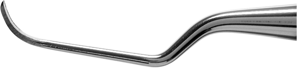 Quik-Tip Curette, # 14 Columbia, XP, Cone Socket, Carbon Steel, 1/Pk, AECC14XPQT product image