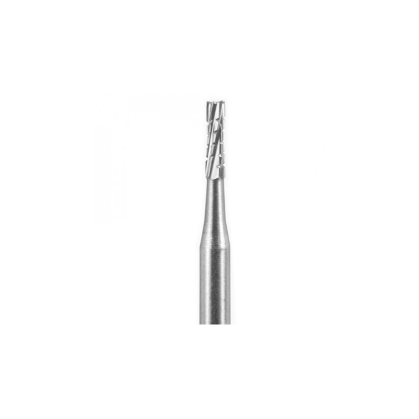 NTI Non-Sterile Surgical Carbide Burs, RA, Flat End Cylinder Cross Cut, # 557, 1.0 mm, 5/Pk, H557-RASG product image