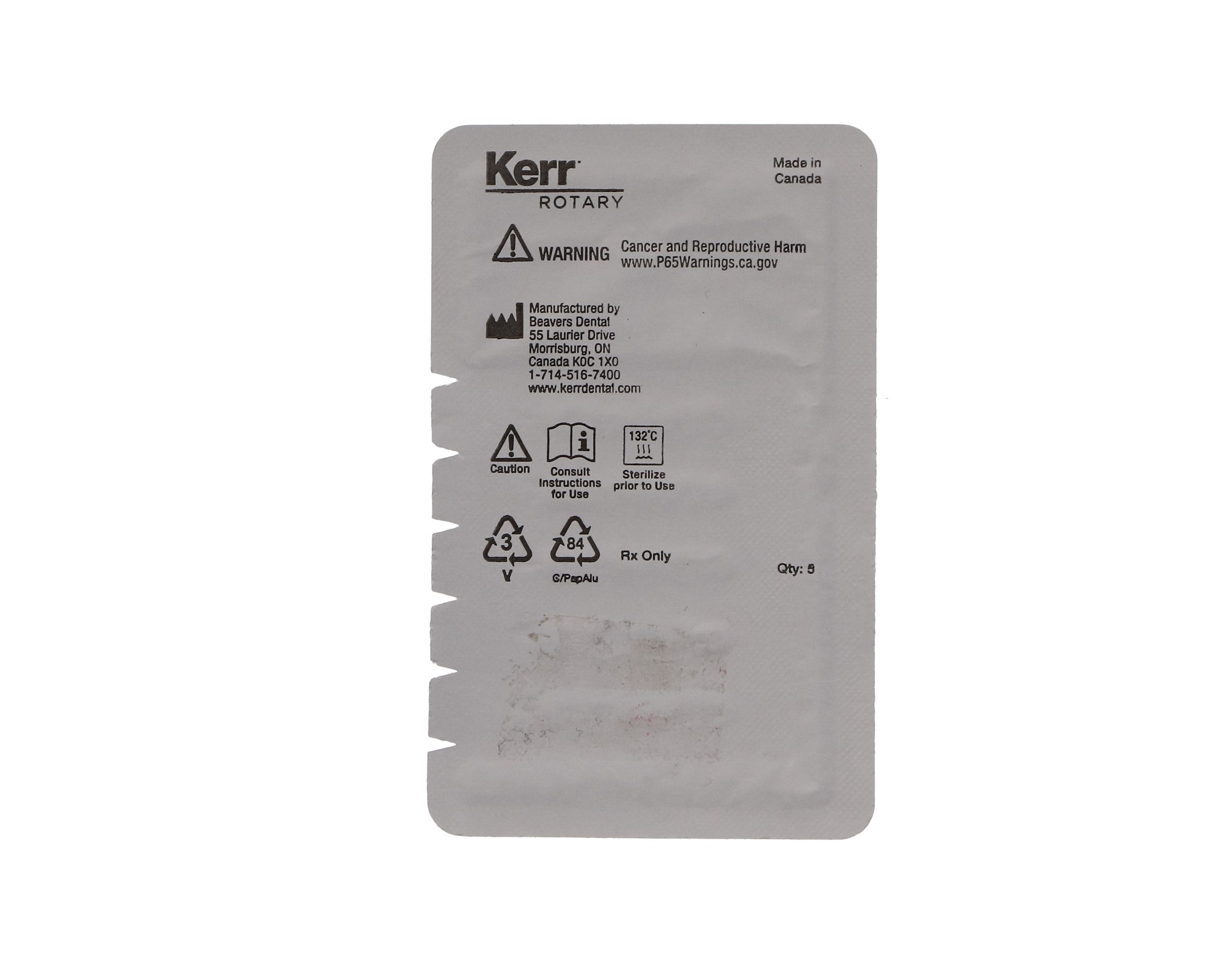 NTI 12-Fluted Trimming &amp; Finishing Carbide Burs, FG, Football, # 7406, 1.8 mm, 5/Pk, H7406-MW thumbnail 4