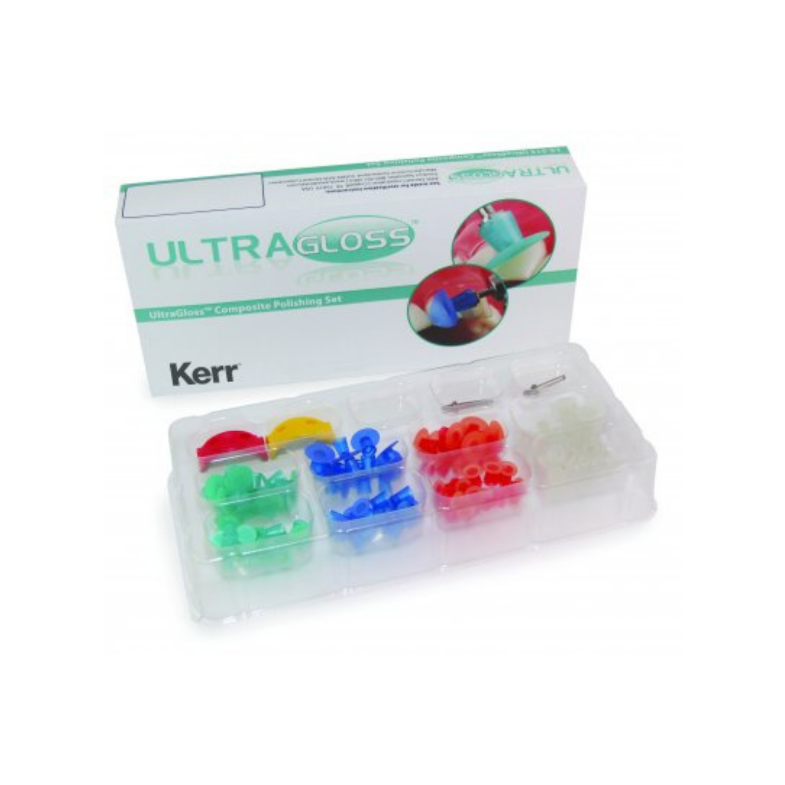 Zir-Cut Zirconia Polisher Logic Set, RA, Assorted, 1/Pk, LS-517 product image