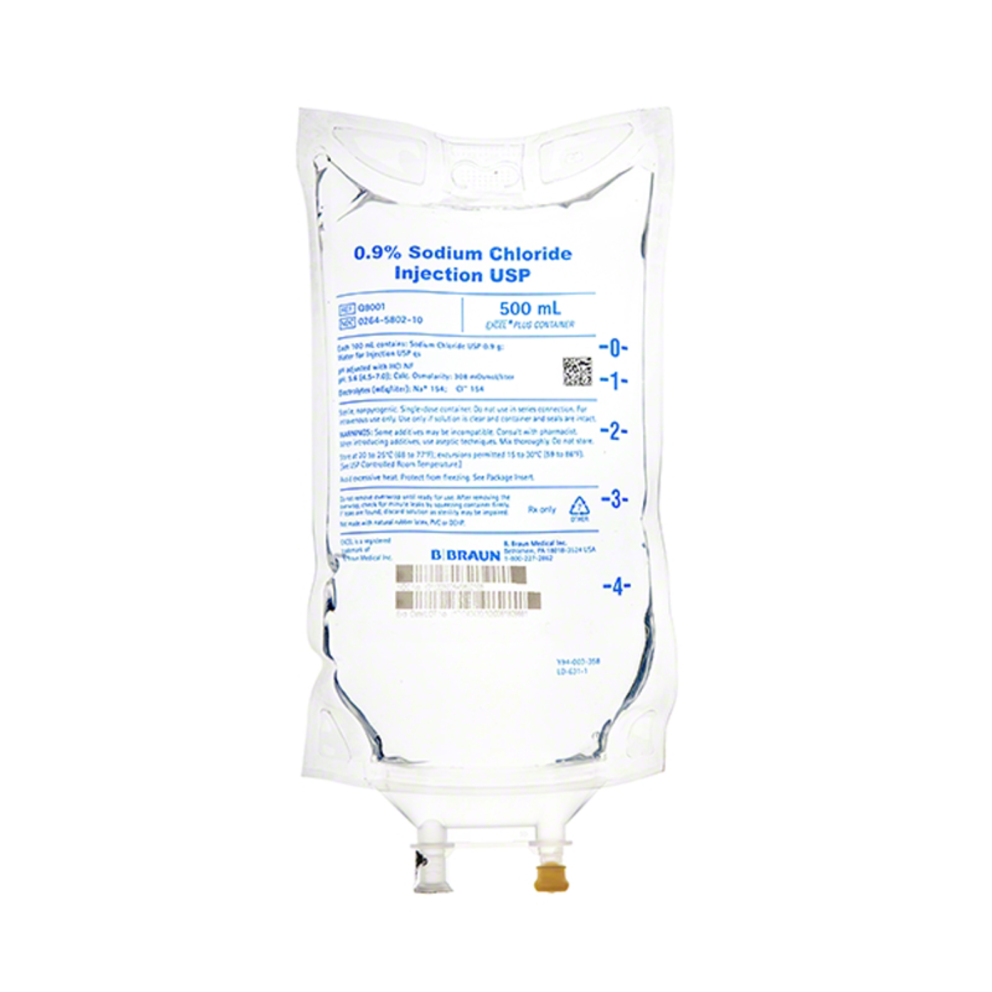 0.9% Sodium Chloride Injection 500mL product image
