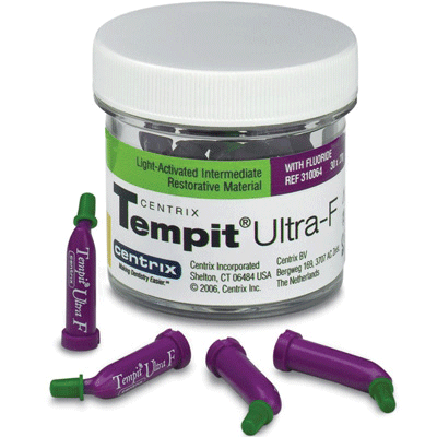 Tempit Essentials Temporary Filling Material, Prefilled Tubes, 30/Jar, 310067 product image