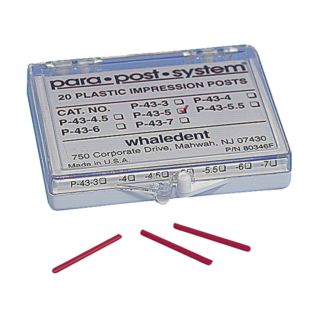 Coltene - ParaPost Plastic Impression Post (.040''/1.00Mm) 20/Pk product image