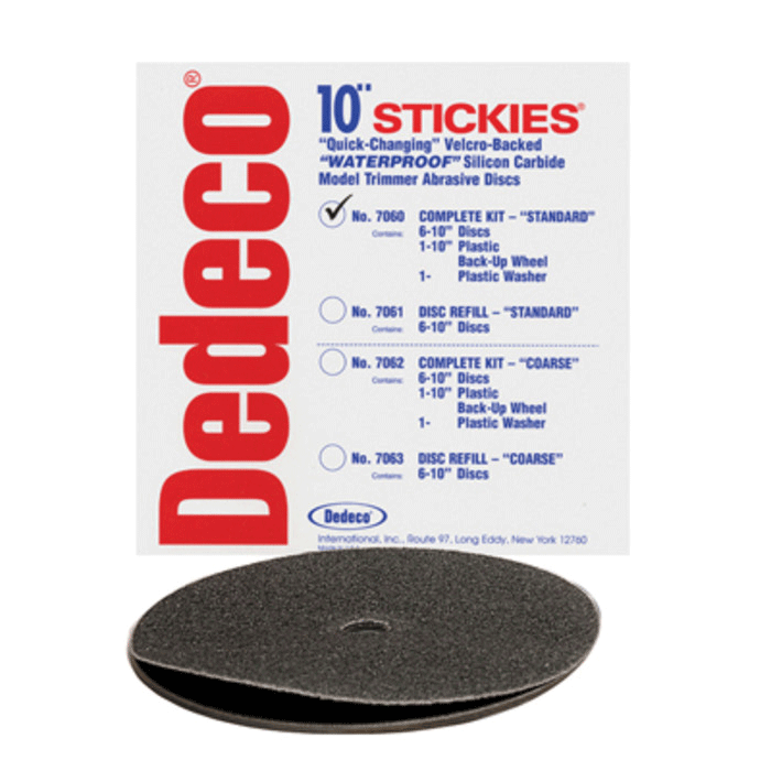 Stickies Model Trimmer Discs Kit, Coarse, 36 Grit, 12", 1/Pk product image
