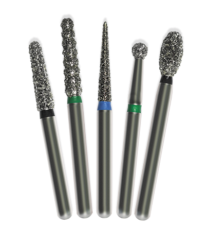 Midwest Once Sterile Carbide Burs, RA, Round, 1.8 mm, # 6, 25/Pk product image