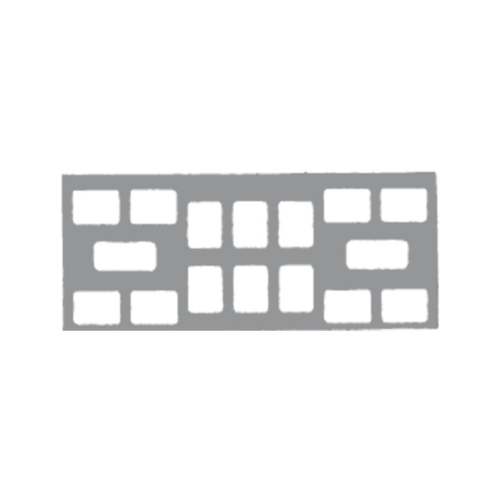 Klear-Vue X-Ray Mounts 100/Pk 16-6V-2BT product image