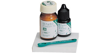 Fuji II LC Improved Glass Ionomer Restorative, Light-Cure, 1:1 Package, 15 g, A3.5, 1/Pk thumbnail 6
