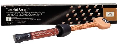 G-aenial Sculpt Universal Composite, Syringe Refill, 2 ml, A3, 1/Pk thumbnail 6