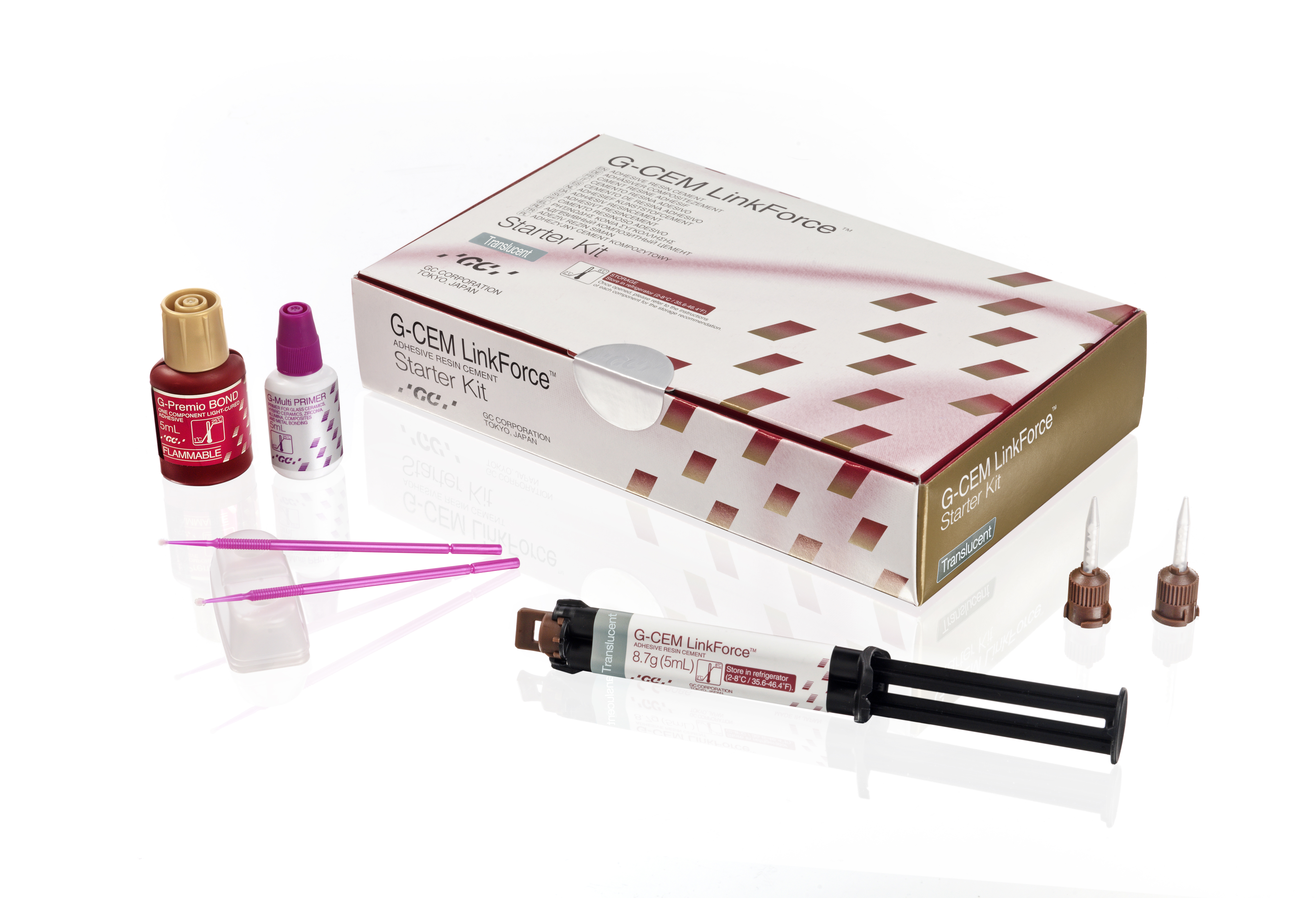 G-Cem LinkForce Resin Cement, Starter Kit, Translucent, 1/Pk thumbnail 10