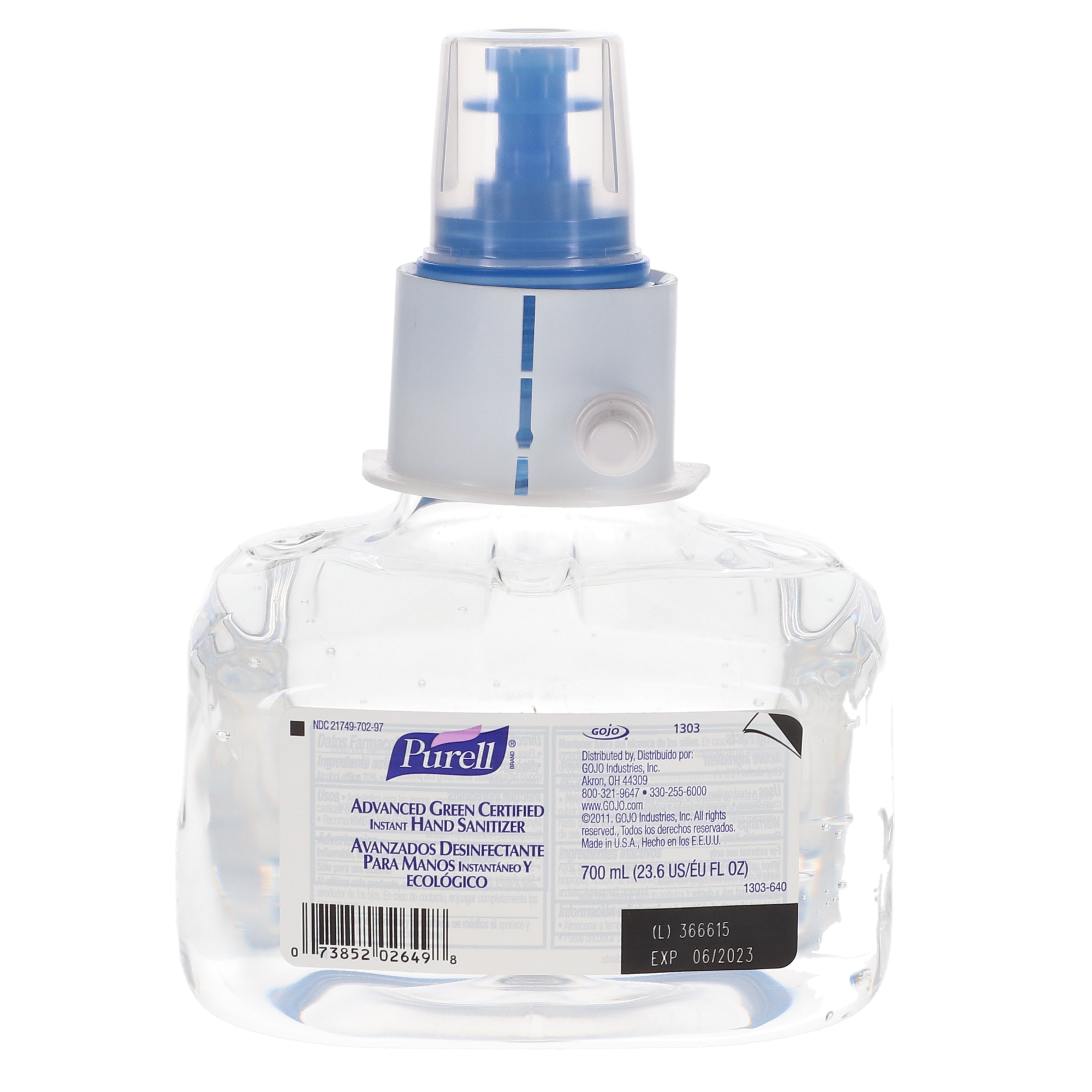 Purell LTX-7 Gel Refill 700ml 3/Cs product image