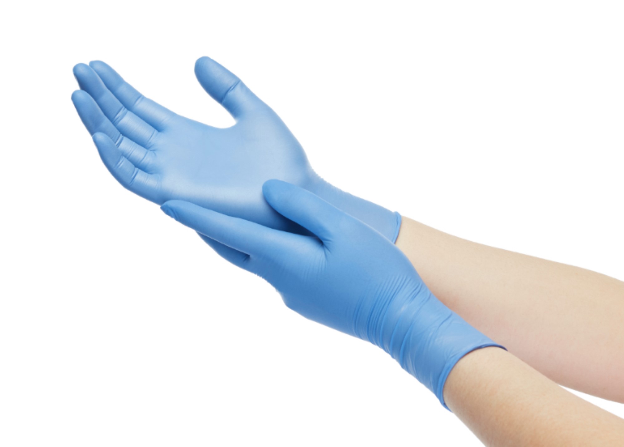 AquaSoft Nitrile Exam Gloves, Powder-Free, Small, 300/Box, 43933 product image