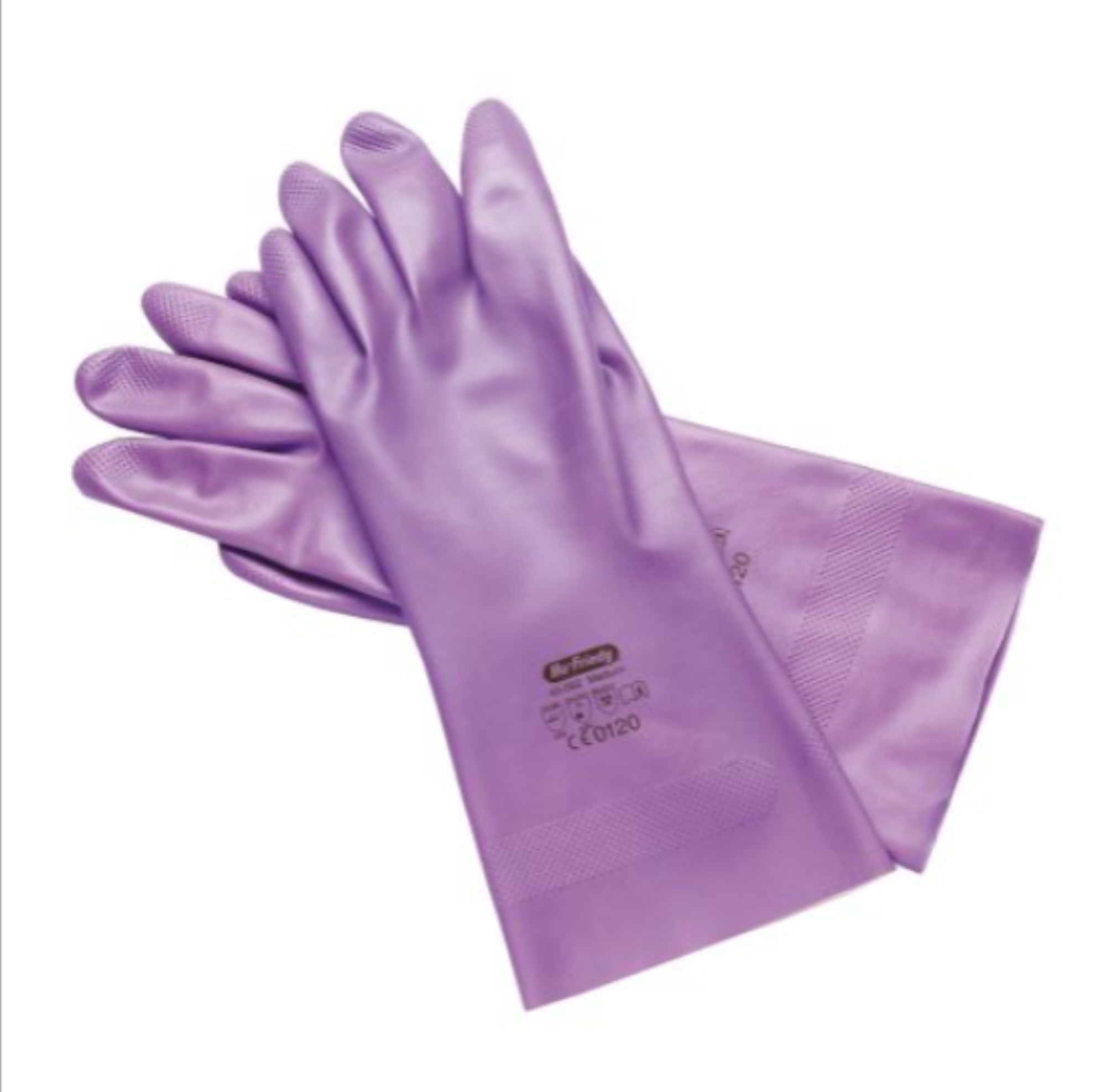 Lilac Utility Nitrile Gloves, Extra Large, # 10, 3/Box, 40-066 thumbnail 10