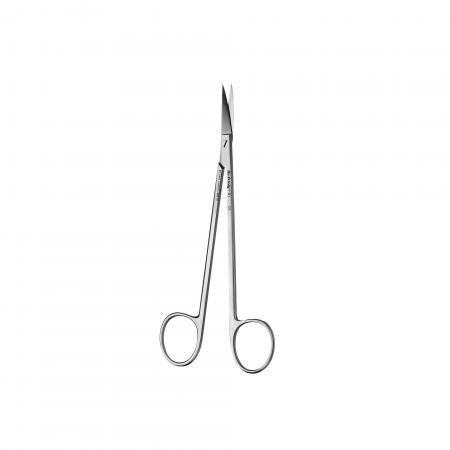 Kelly Scissors, Standard Series, Curved Pointed, 1 Serrated Blade, 6-1/4", # 1, 1/Pk, S1 product image