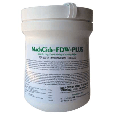 MadaCide-FDW-Plus Wipes 160/Can product image