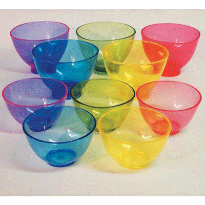 Candeez Flexible Mixing Bowl, Plastic, 600 cc, Large, Unscented, Green, 1/Pk thumbnail 8