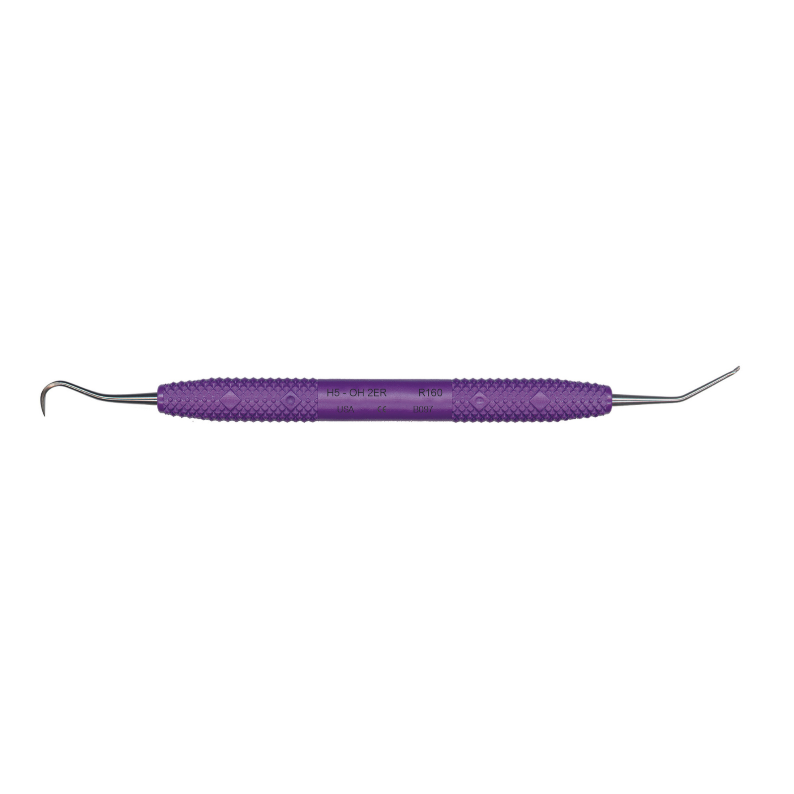 Cruise Line O'Hehir Curette, Double-Ended, Extended Reach, H5/OH2, Purple, 1/Pk, R160 product image