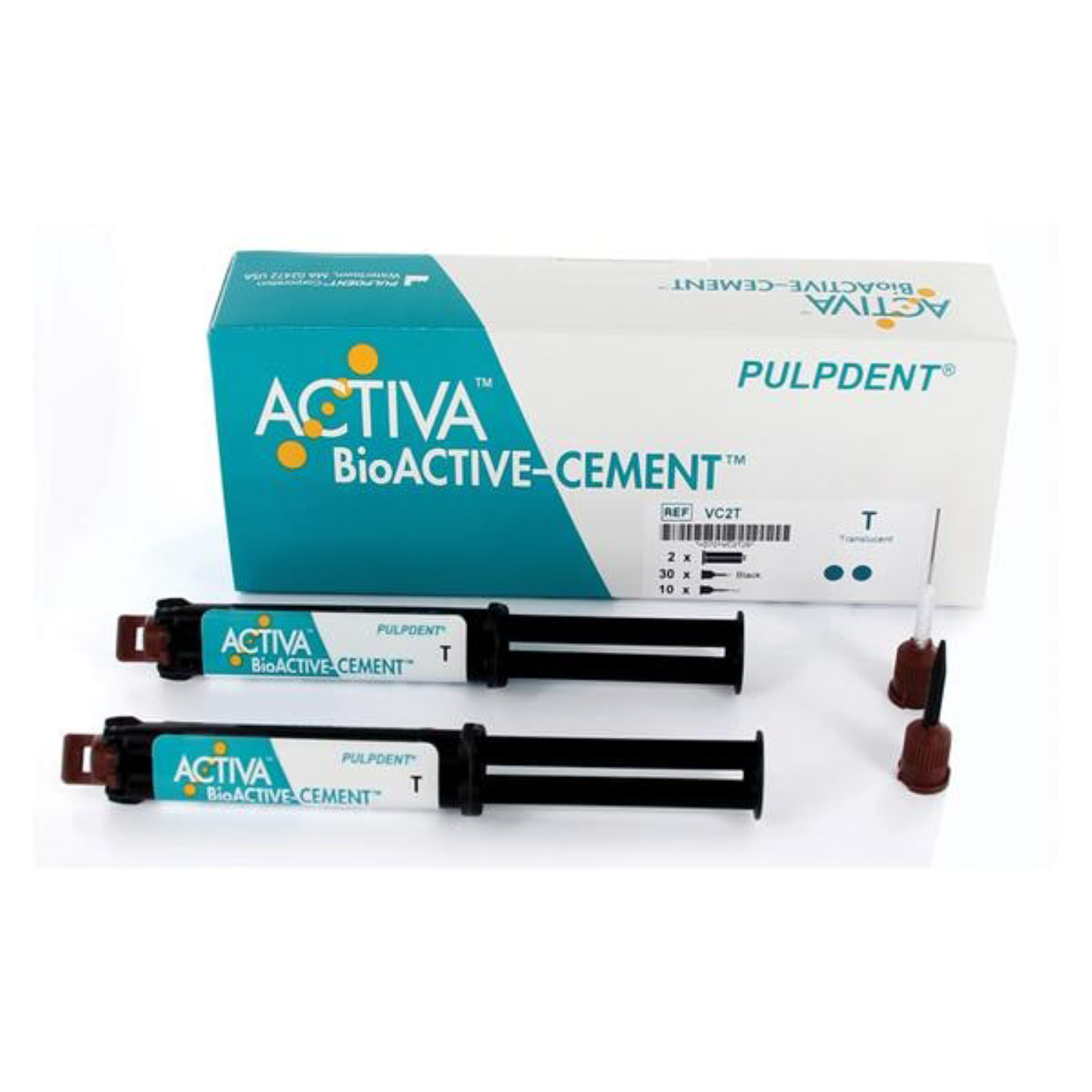 ACTIVA BioActive Cement, Value Pack, Translucent, 2/Pk, VC2T product image