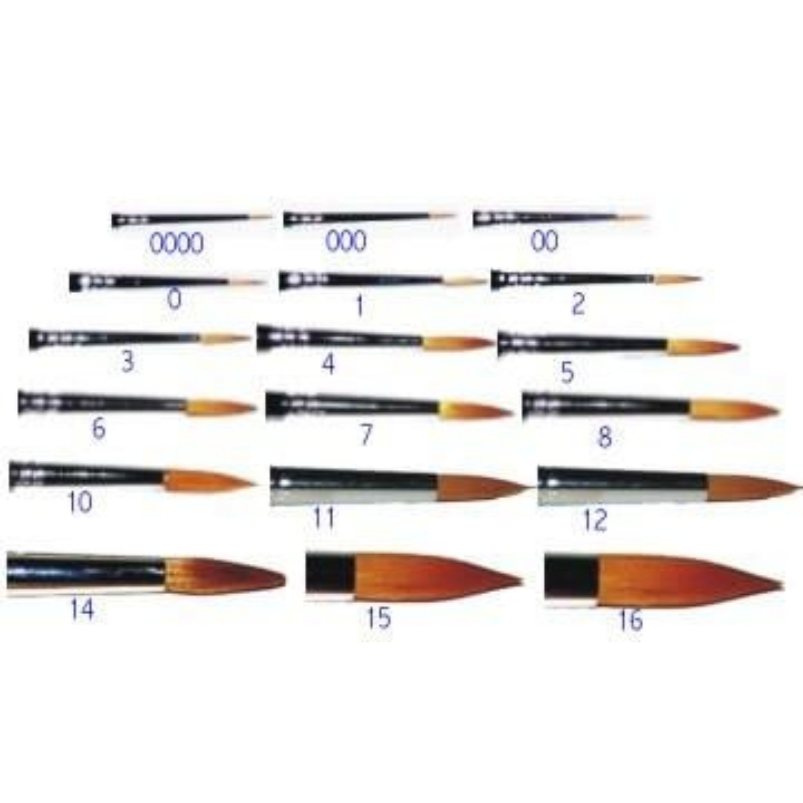 Sable Brush Red #6 product image