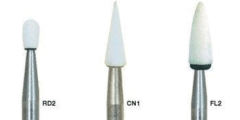 Dura-White Stones, HP, Round, # 024 (RD2), White, 12/Pk, 0208 thumbnail 10