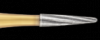 12-Blade Trimming & Finishing Carbide Burs, FG, Bullet, # 7801, 5/Pk, 15801-5 product image