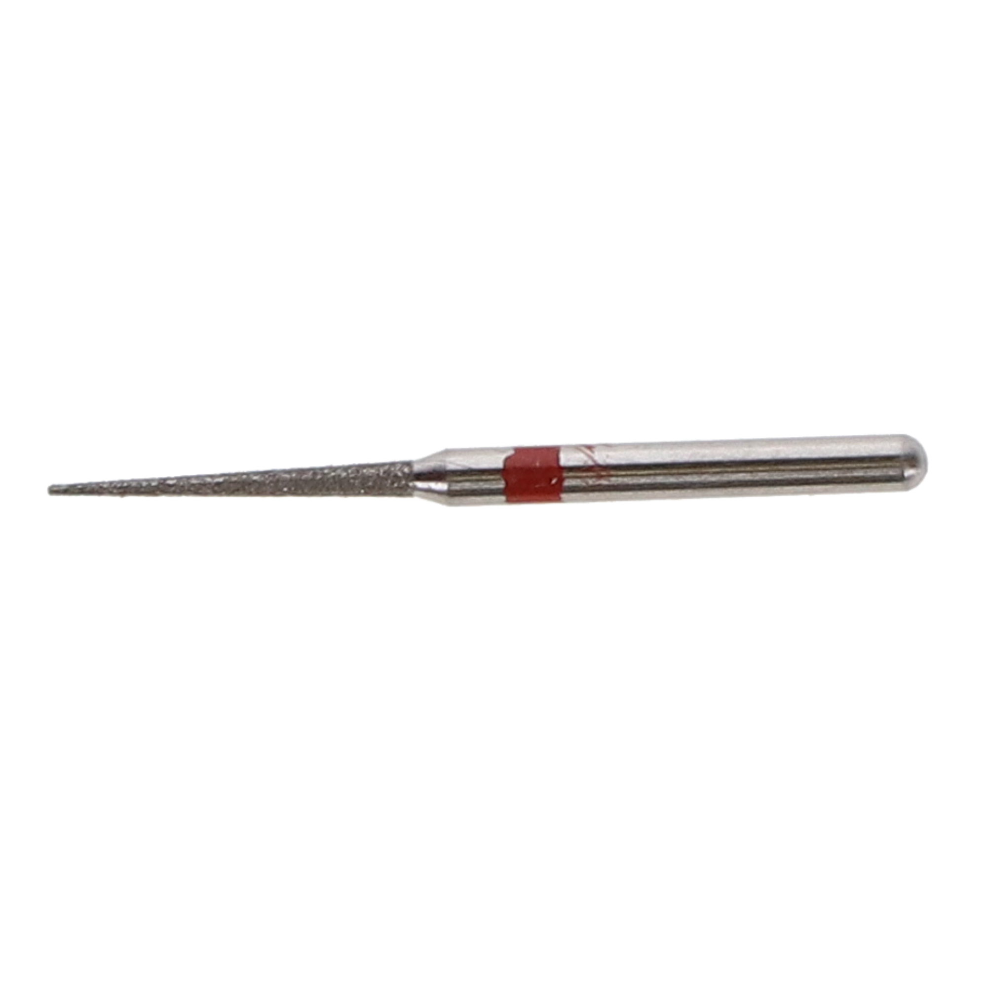 Piranha Diamond Single-Use Burs, FG, Needle, # 859-010, 1.0 mm, Fine, Red, 25/Pk, 859-010F product image