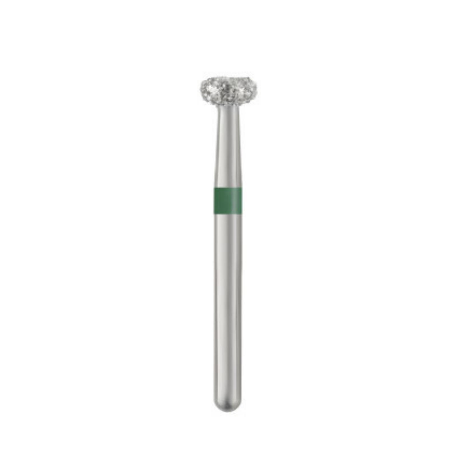 Piranha Diamond Single-Use Burs, FG, Wheel, # 909-035, 3.5 mm, Coarse, Green, 25/Pk, 909-035C product image