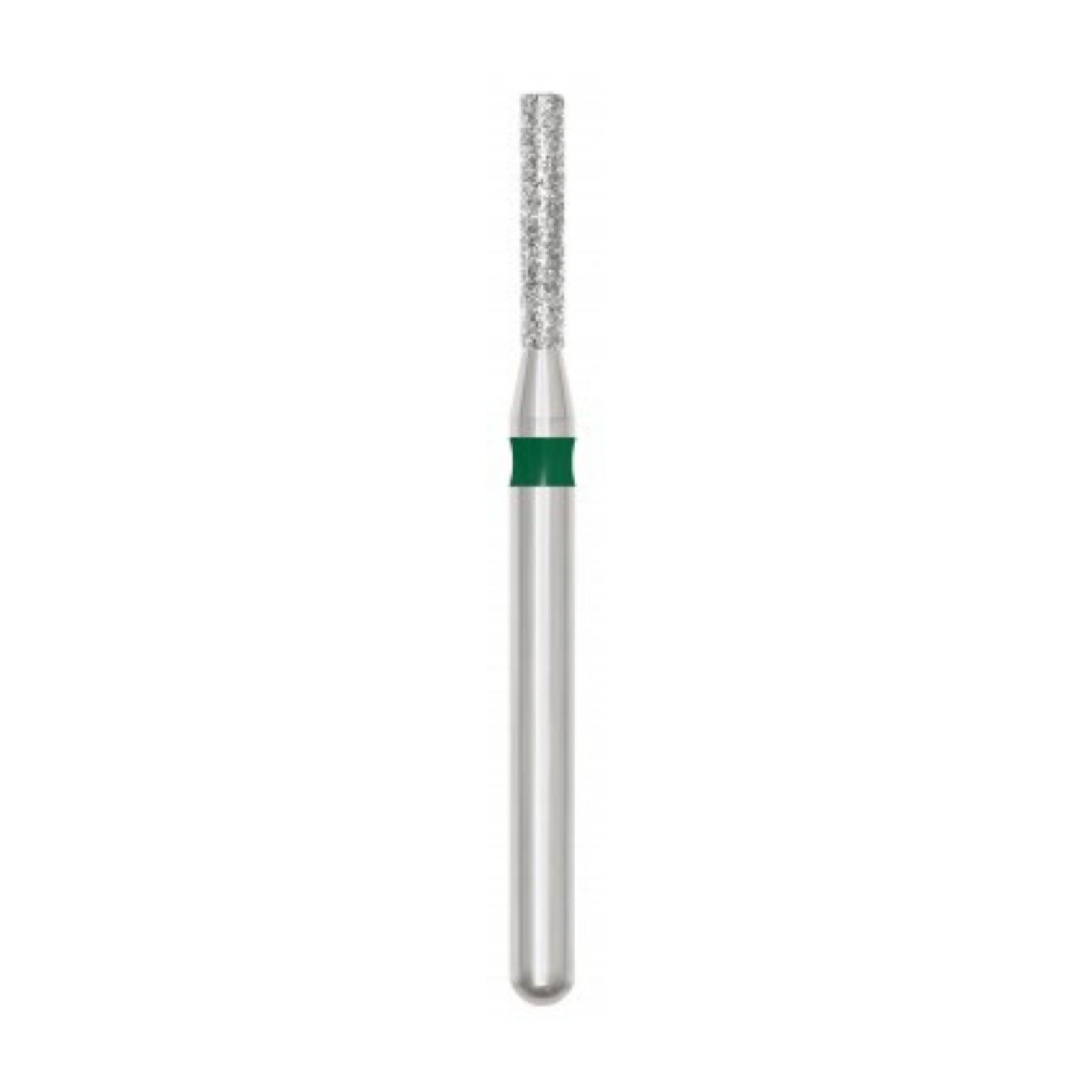 Revelation Diamond Burs, FG, Flat End Cylinder, 836-012C, 1.2 mm, Coarse, Green, 5/Pk, 91033-5 product image