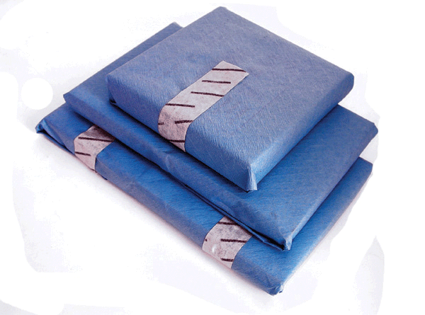 Sterilization Wraps, 30 x 30 in, Blue, 400/Pk product image