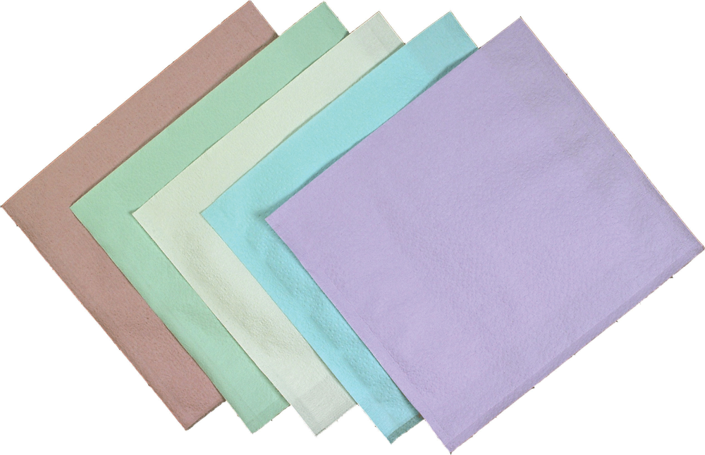 Choice Poly-Back Towels, 3-Ply Tissue, Waffle-Embossed, 13" x 18", Lavender, 500/Pk thumbnail 8
