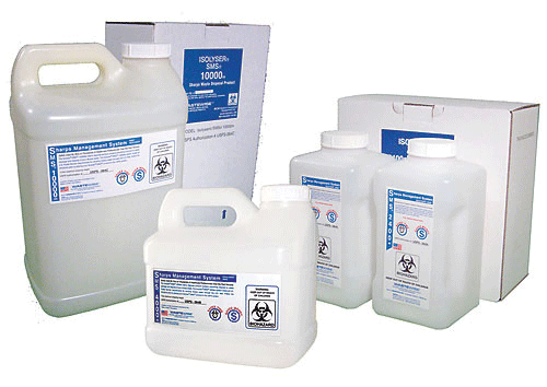 Isolyser Sharps Mail-In Disposal System, 5.8 Liter, 1/Pk, SMS4000M product image