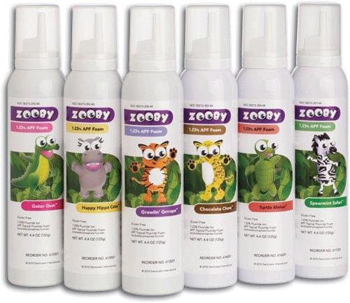 Zooby Growlin' Grrrape Fluoride Foam product image