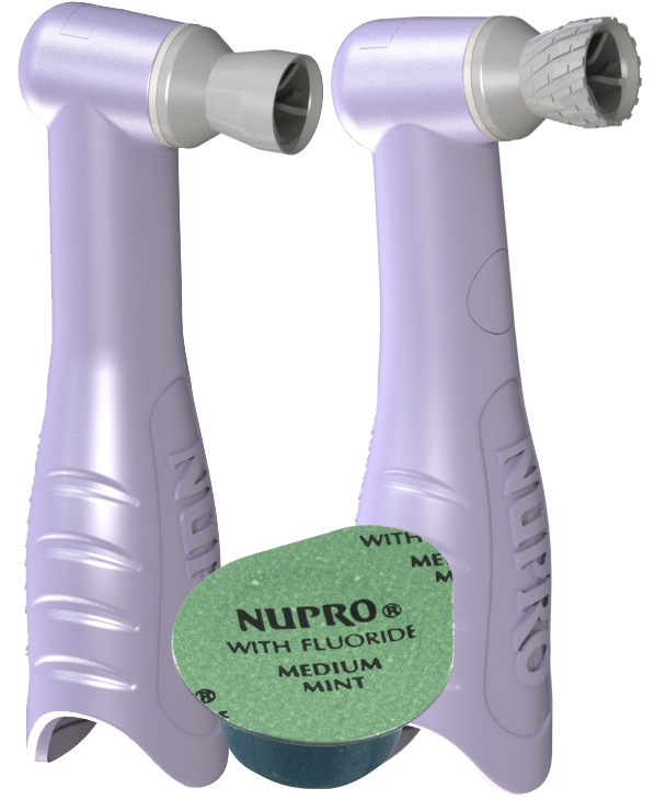 Nupro Freedom Disposable Prophy Pack, Soft Cup, Medium, Mint, Lavender, 100/Pk, 965716MM product image