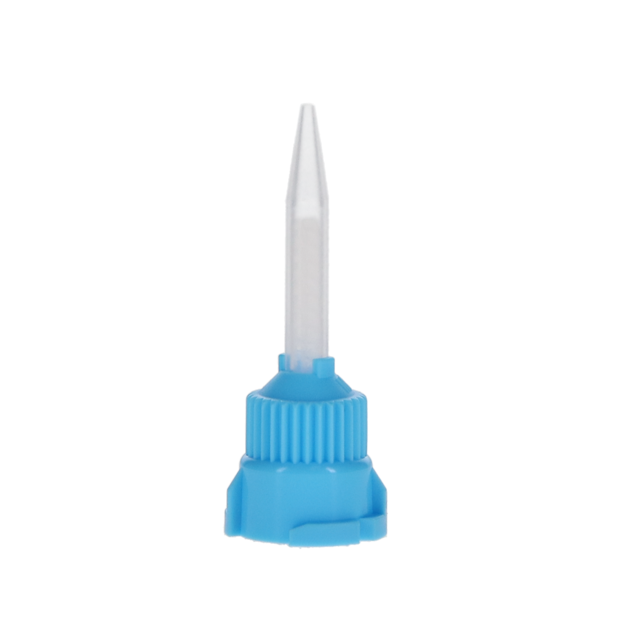 Mixpac Temporary Crown & Bridge Material, T-Style Mixing Tips, Short, Light Blue, 50/Pk, MTLB-T product image